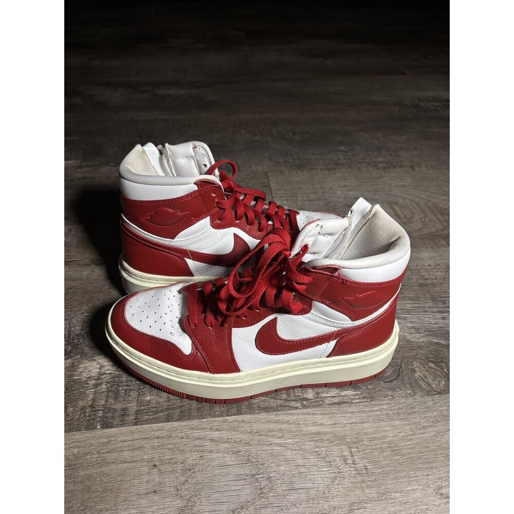 Nike Air Jordan 1 Elevate High Women’s 8 Red White Platform DN3253-116 - Picture 4 of 5